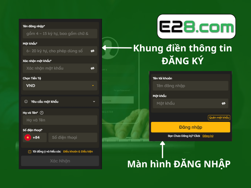 Đăng Nhập E28: Bước Đơn Giản Cho Người Mới Bắt Đầu