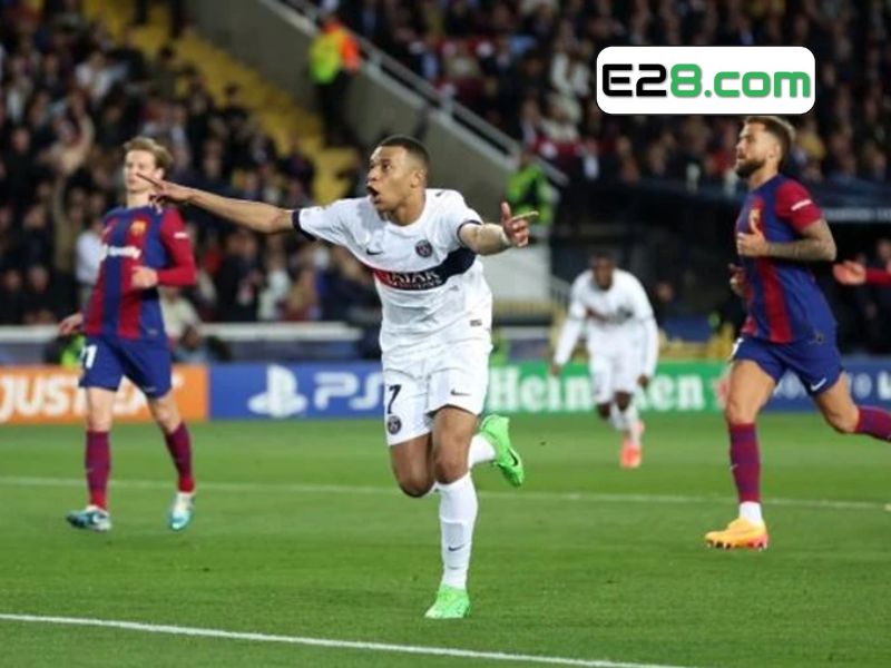 Mbappe - Bàn Thắng Vào Lưới Barcelona Tại Champions League 2021